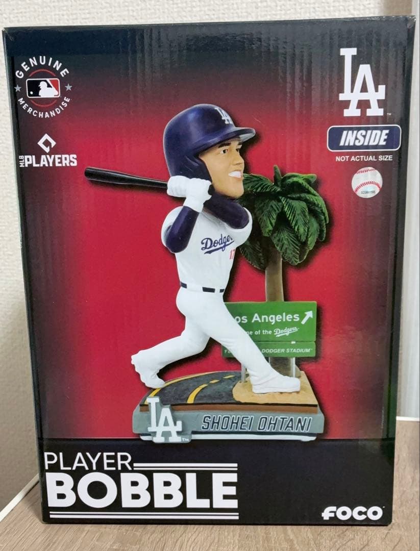 ドジャース大谷翔平★PLAYER BOBBLE 楽天市場】MLB 大谷翔平 ドジャース フィギュア 【379個限定】Away