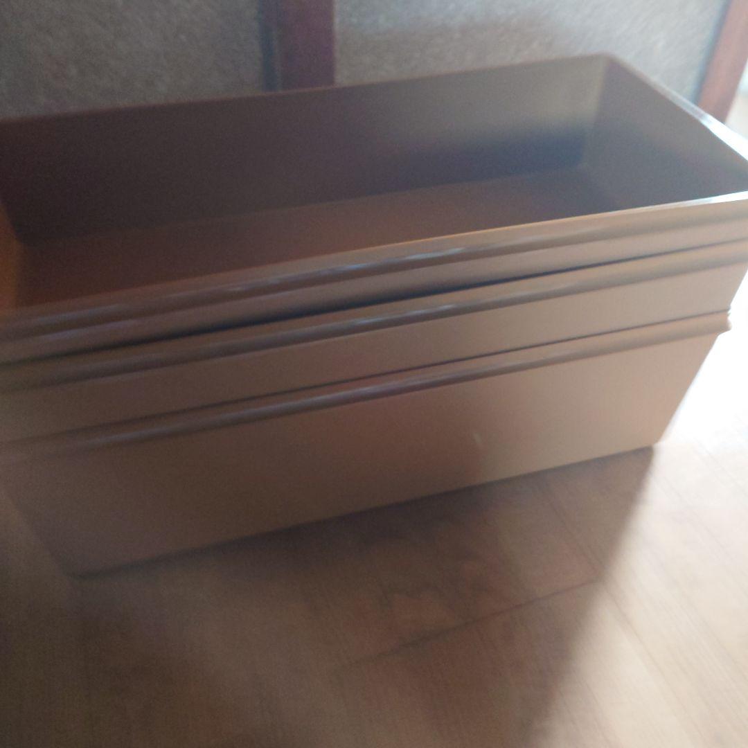 みんみ　Tupperware　衣装ケースセット（蓋無し）　タッパーウェア 楽天市場】TUPPERWARE タッパーウェア 衣装ケース 4点セット 【中古