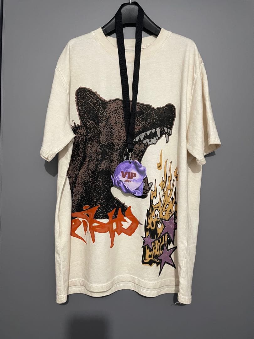 新品★VIPパス付★トラヴィス・スコット TOUR 25 Tシャツ L TRAVIS SCOTT SS Tee