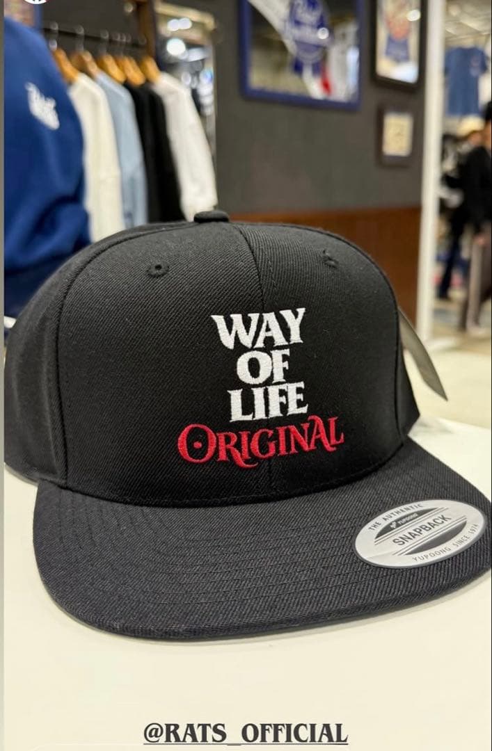RATS Pabst Blue Ribbon WAY OF LIFE キャップ MESH CAP WAY OF LIFE | RATS(ラッツ) / 帽子 キャップ (メンズ)の通販