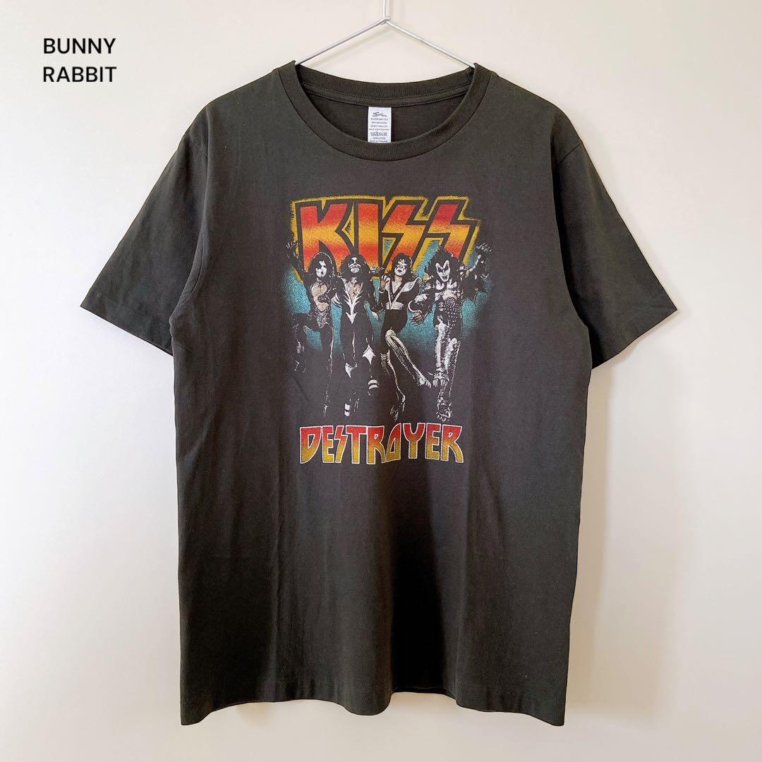 BUNNY RABBIT 半袖 Tシャツ KISS デストロイヤー 黒 L - メルカリ