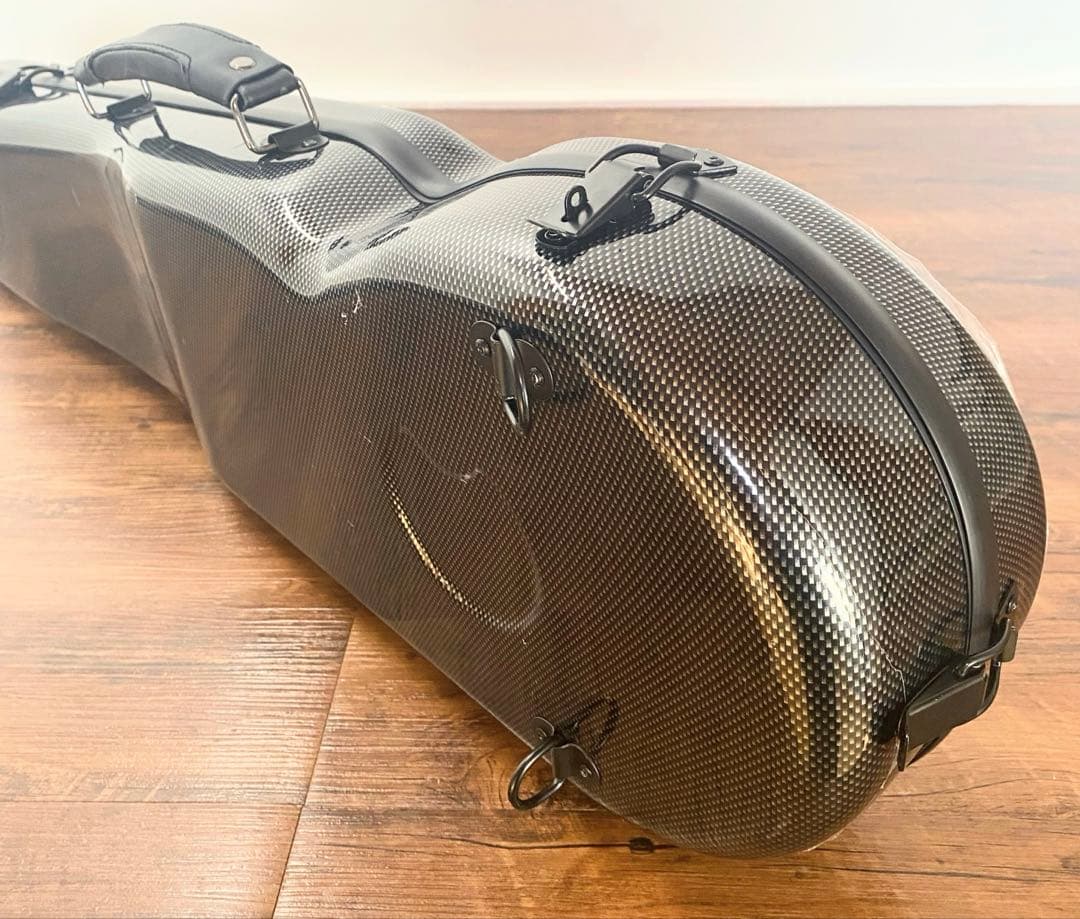 値下げ！】KYLIESMAN バイオリンケース 4/4 カーボン製 付属品付き