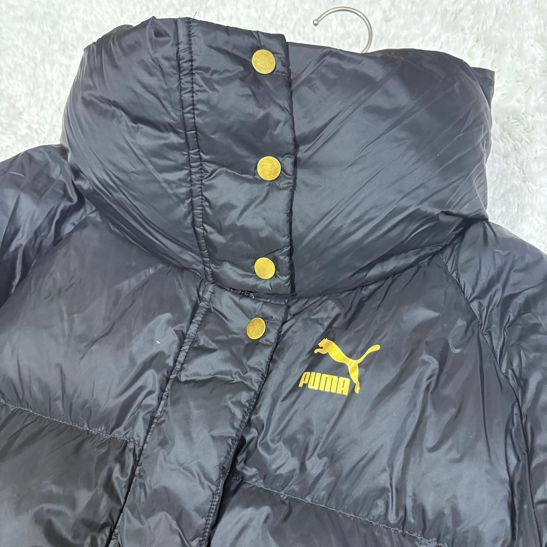 プーマ ロングベンチコート ダウン90% ダウンコート 2重襟 - メルカリ