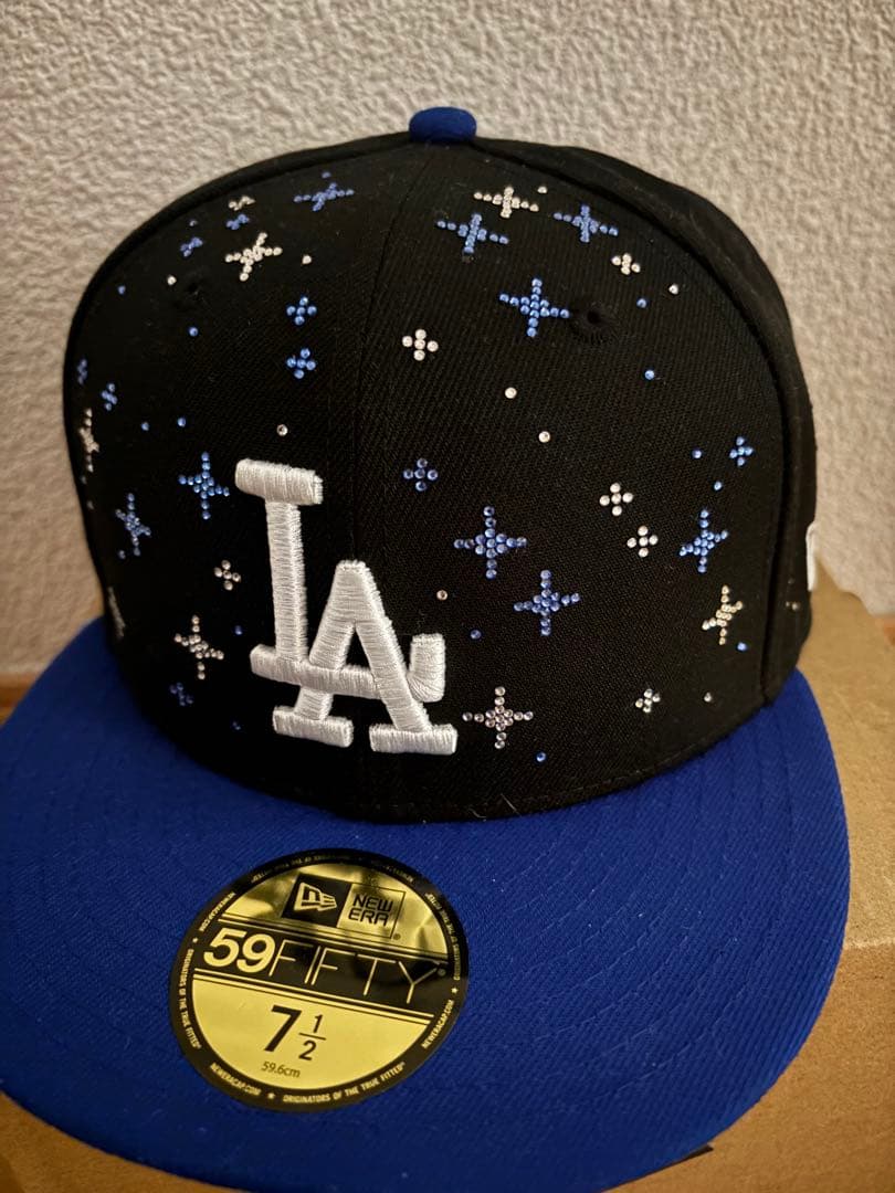 New Era 59FIFTY ジュエルキャップ スワロフスキー71/2