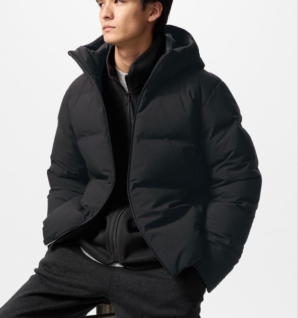 UNIQLO シームレスダウンLサイズブラック