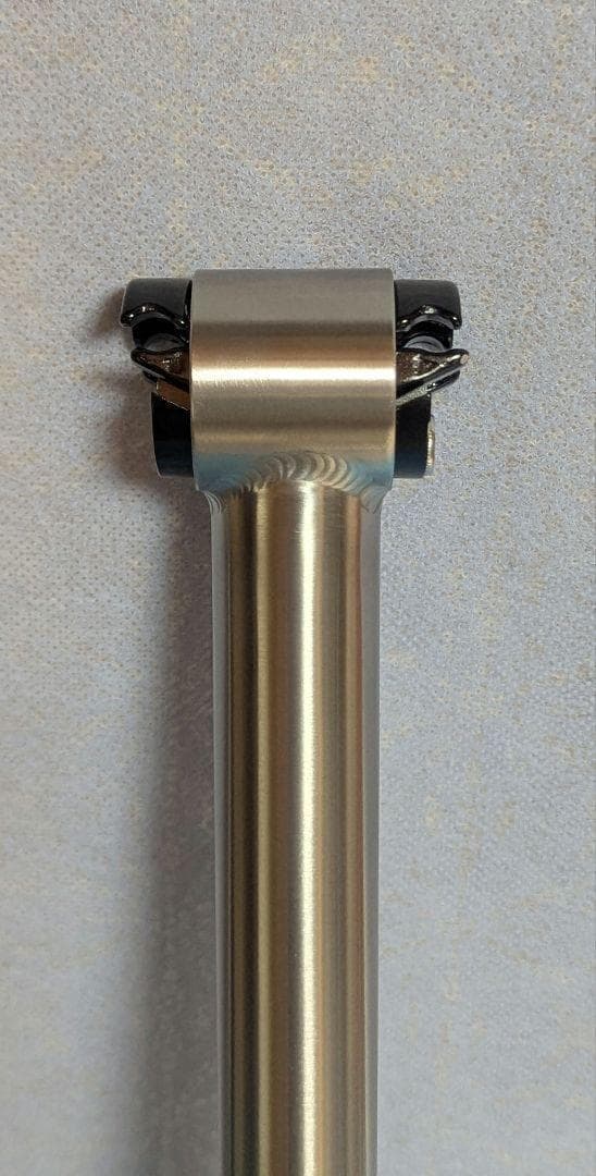 チタン製シートポスト(27.2mm) ストレートモデル