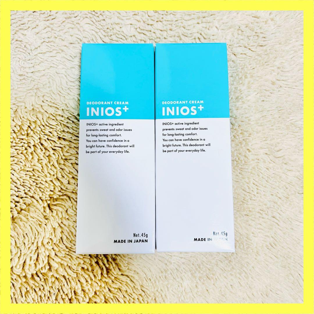 INIOS+ イニオスプラス デオドラントクリーム 45g 2個 - メルカリ