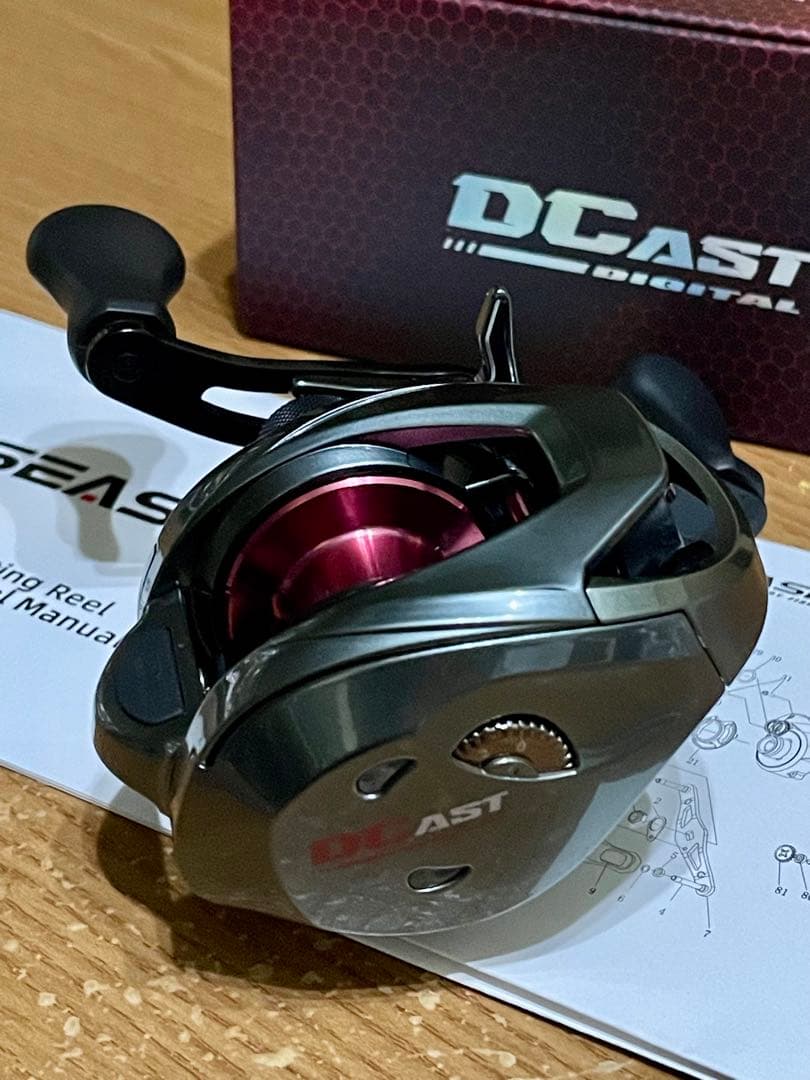 ⭐︎最新モデル⭐︎SEASIR DCast シーサー DCブレーキ搭載 左ハンドル
