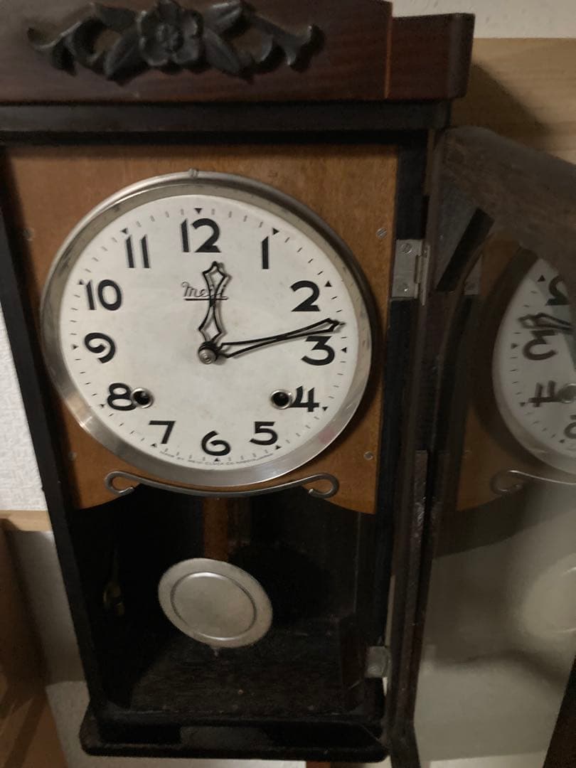 Meiji柱時計 チンチャン時計 8日巻き 稼働品 - メルカリ