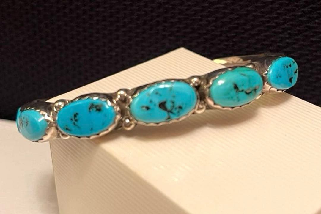 ターコイズ シルバー バングル ブレス 平打バングル ターコイズバングル シルバー925 ターコイズ メンズ
