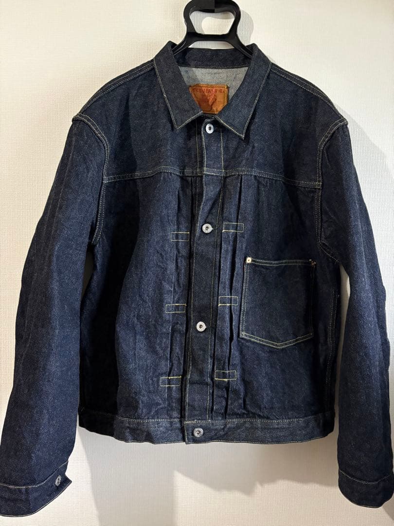 希少 未使用品 tcbジーンズ S40's Jacket 赤タブ　サイズ50 TCB jeans S40's JACKET (赤タブ仕様) : crossover.co - 通販 - Yahoo