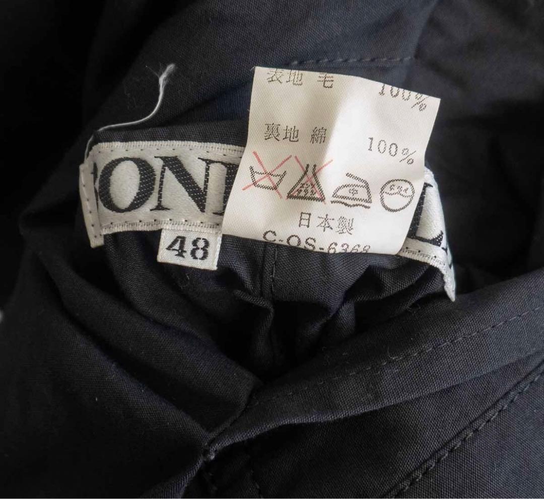 80S/アーカイブ】Boneville【ツイードバルカラーコートリバーシブルの