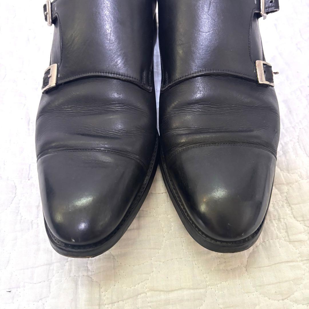 希少】JOSEPH CHEANEY ダブルモンク ブラック HOLYROOD - メルカリ