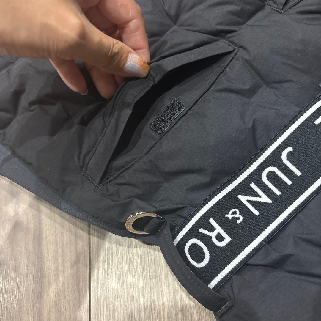 撥水】【保温】ナイロンストレッチダウンワンピ