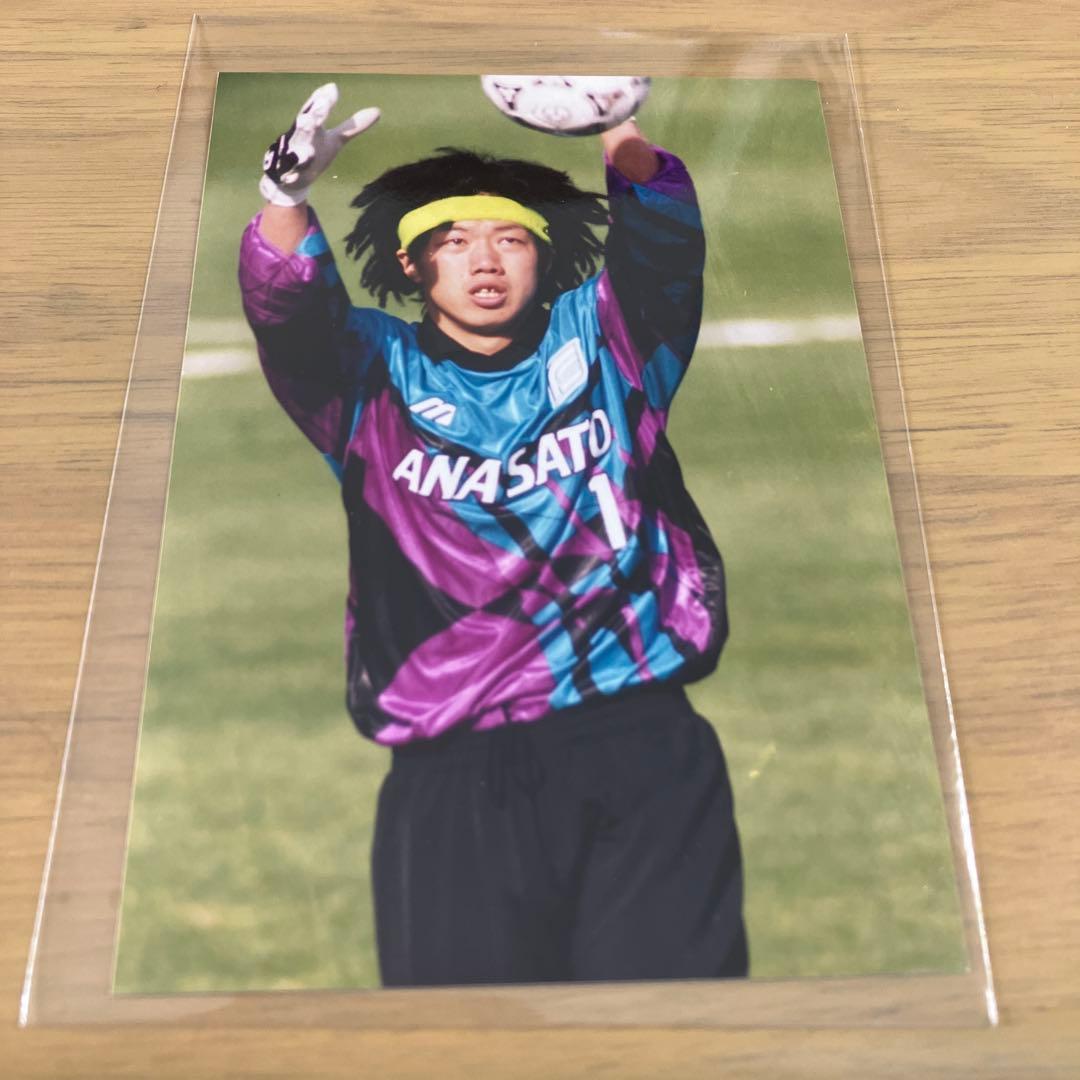 Jリーグ 森敦彦 横浜フリューゲルス ブロマイド 当時もの 90s レトロ
