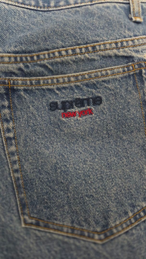 Supreme ストレートデニム ライトブルー30 - パンツアウトレット ショップ