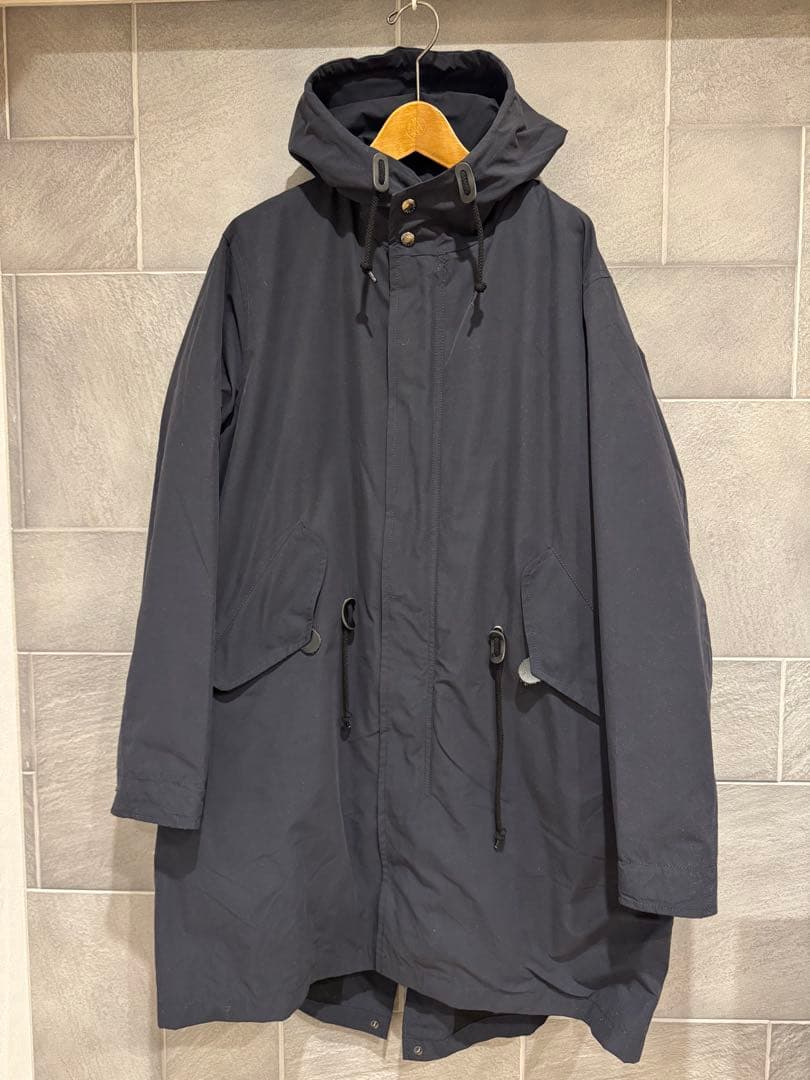 soe（ソーイ） モッズコート ネイビー soe】スウィッチングファブリックスポーツコート / 3203-90-002