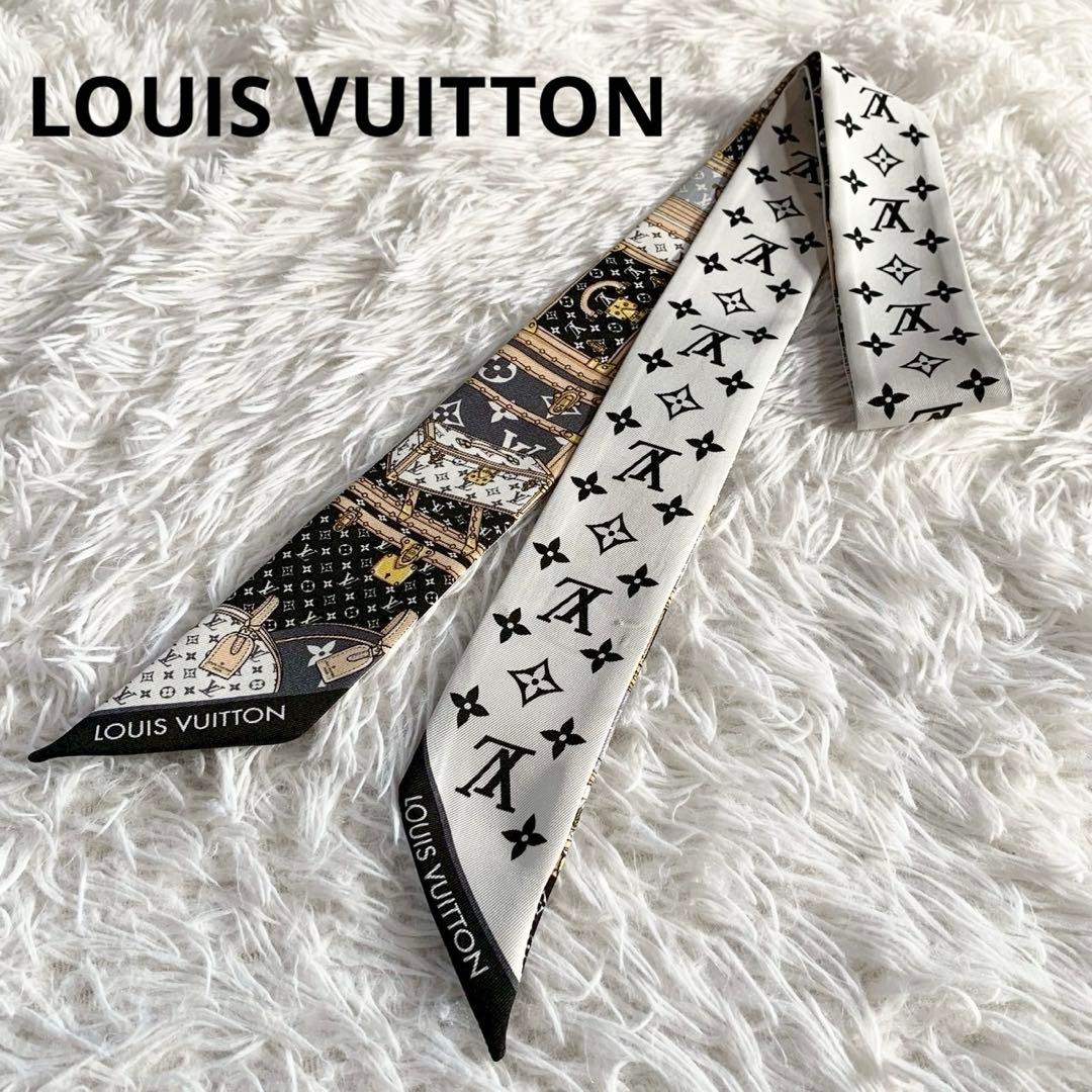 LOUIS VUITTON　ルイヴィトン　バンドーBB　レッツゴー　スカーフ ルイヴィトンバンドー BB レッツ ゴー ノワール レディース スカーフ