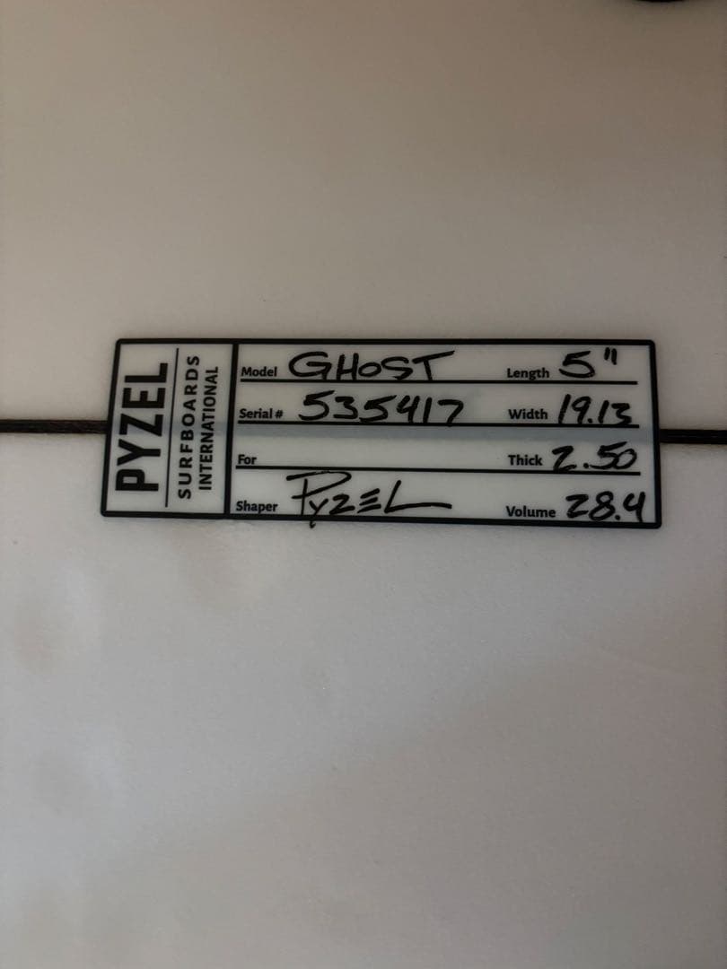 m⭐️sama PYZEL GHOST 5’11” 28.4L リペアなし