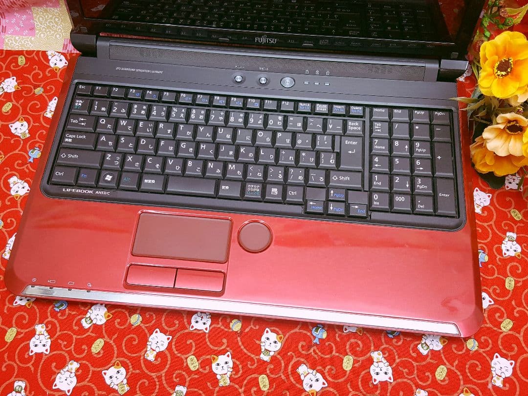 極上品！美品！テレワーク可能！レッド色！新型Win11搭載画編集