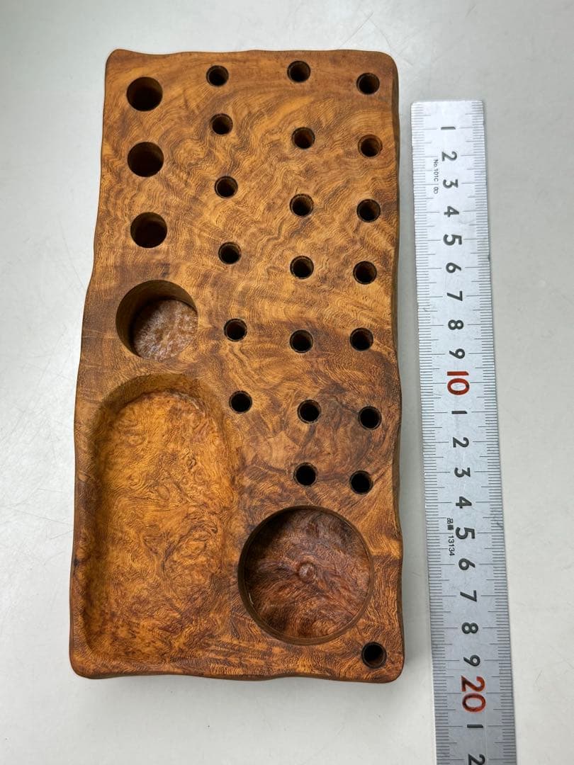 花梨瘤材のフライタイイング用ツールスタンド - メルカリ