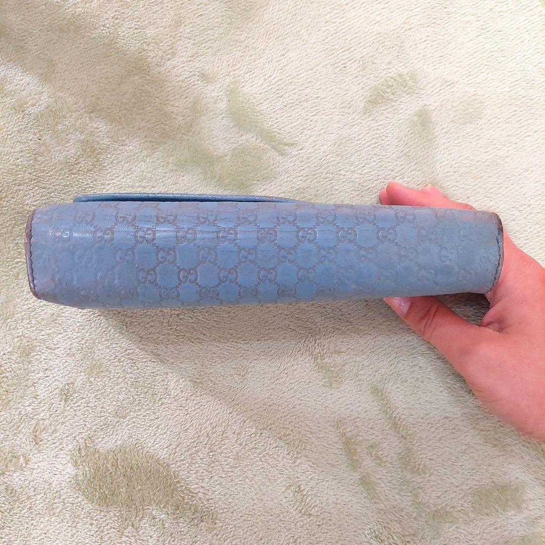 LUIRE｜お嬢様のクローゼット⟡.·様専用 長財布 ライトブルー レザー