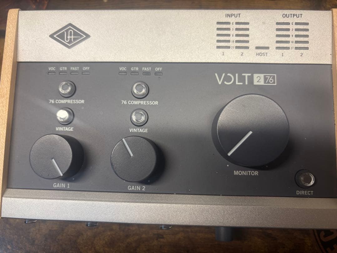 Volt276 オーディオインターフェイス Universal Audio Volt 276 | オーディオインターフェイスレビュー Vol