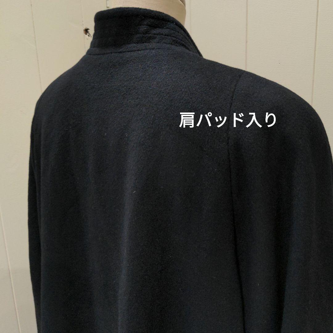 FUJII KEORI 藤井毛織 【日本製／カシミヤ100%】コート ブラック