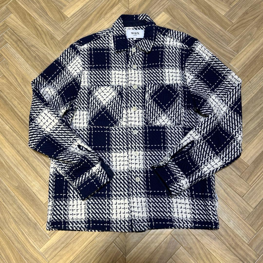 WAX LONDON ワックスロンドン チェックオーバーシャツ L 希少 - メルカリ