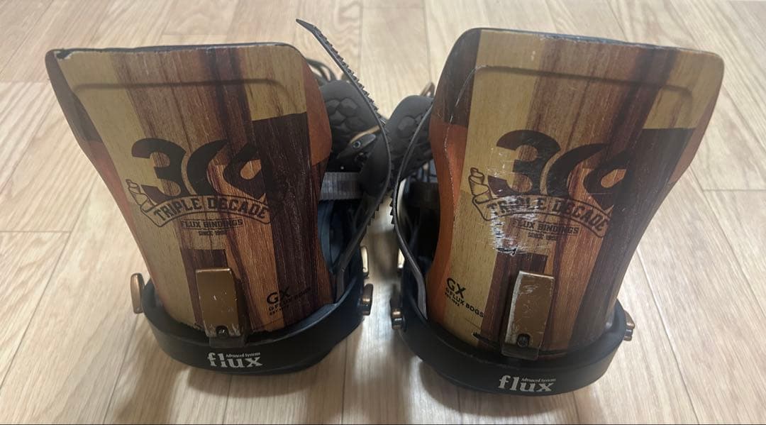 アウトレット 価格 通販スポーツ - flux GX ビンディング 木目調 XS 30周年