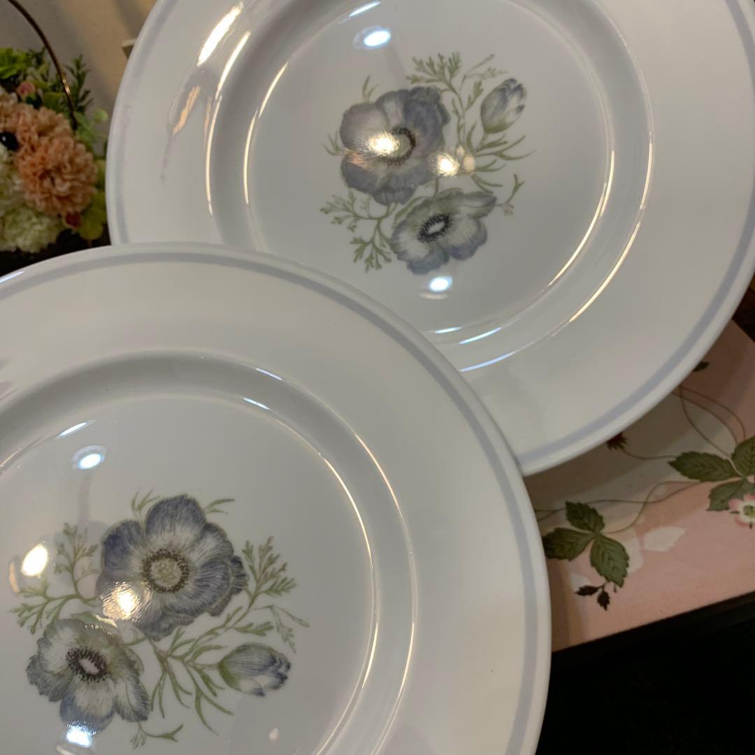 ウェッジウッド グレンミスト スージークーパー 27cmディナープレート