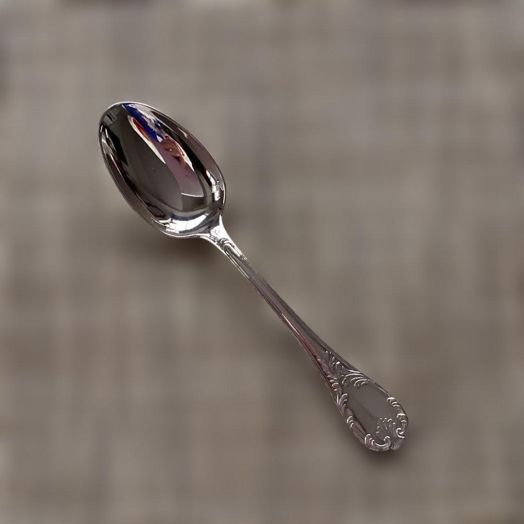 《CHRISTOFLE MARLY》シルバーコーティングティースプーン6本