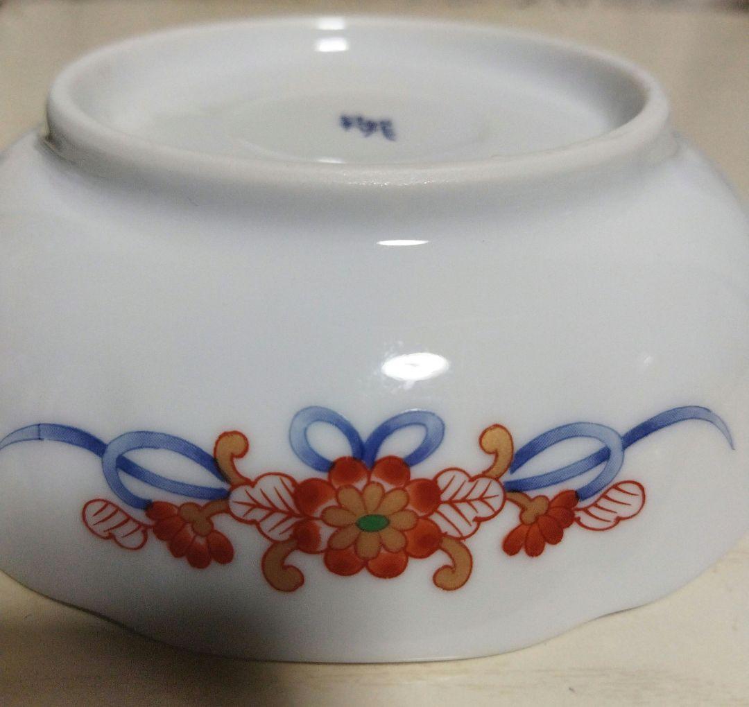 有田焼 雅東苑窯 絵変わり 小皿 5枚 ＆ 昇龍窯 金彩古伊万里 中鉢