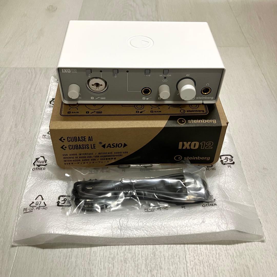【美品】Steinberg IXO12 W オーディオインターフェイス Steinberg IXO12 USB Audio Interface | zZounds