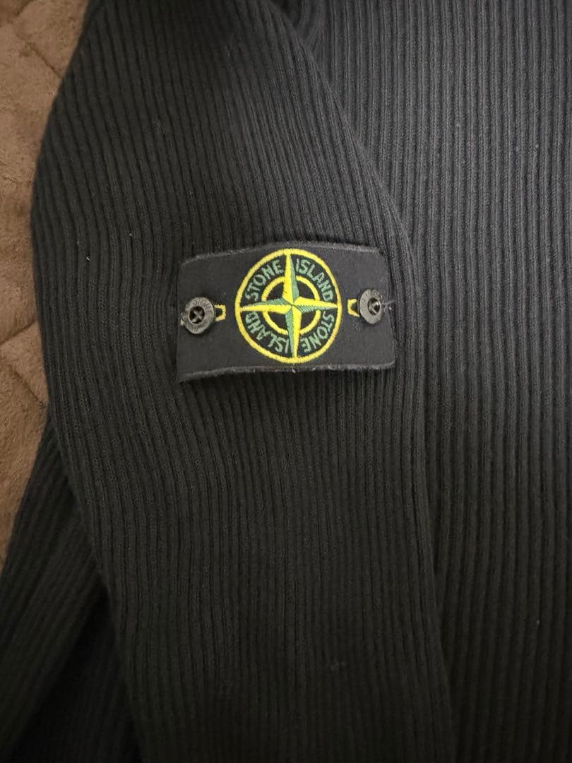 STONE  ブラックタートルネック 中古・古着通販】STONE ISLAND (ストーンアイランド) タートルネック