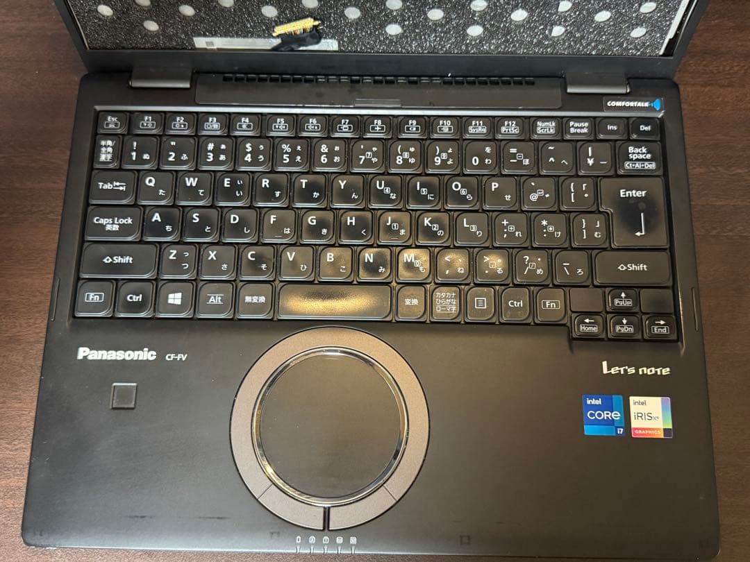 Let's note CF-FV1 Core i7 16GB DSPケーブルあり