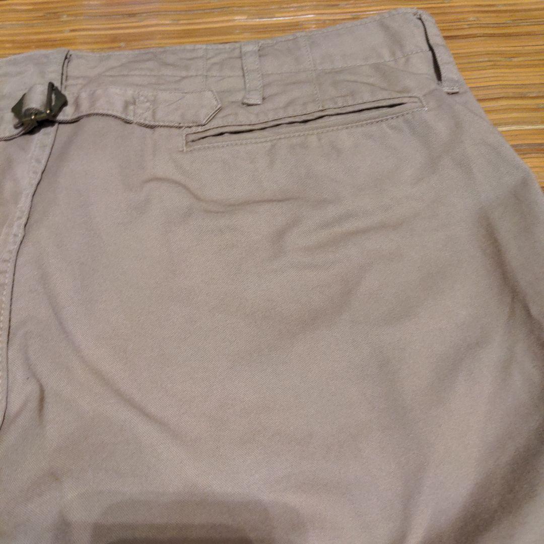 ベージュ チノパン ヴィズヴィム visvim 15 - メルカリ