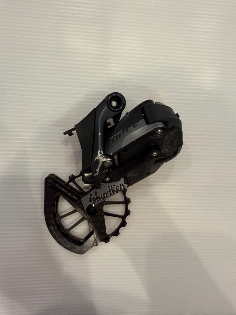 SRAM FORCE AXS リアディレイラー TOKEN ビッグプーリー トーケン ビッグプーリーケージ Shurikenにスラム eTAP AXS対応品が