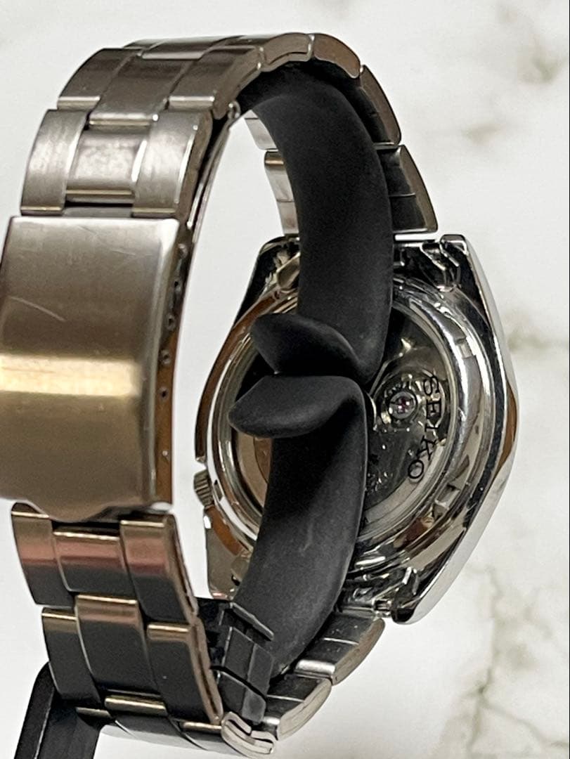 2015年10月製 セイコー5 オートマチック デイデイト 裏スケ 7S26