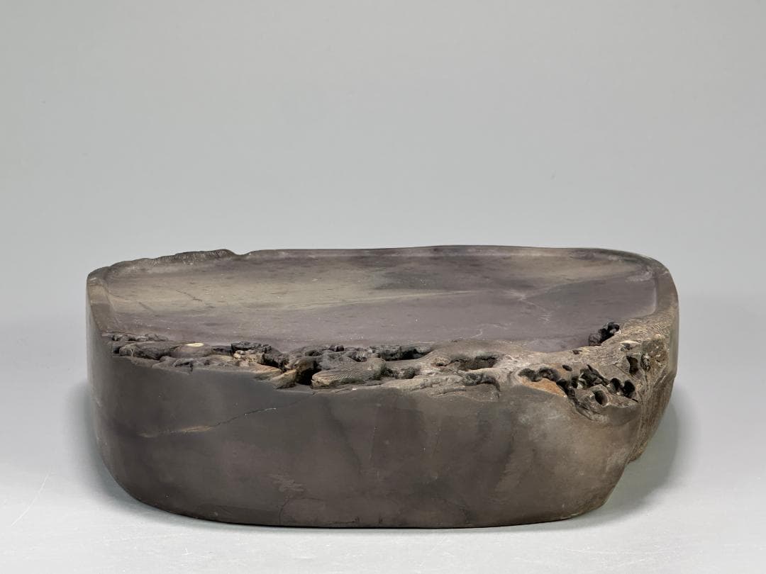 中国美術 書道具 文房具 硯 梅花鳥文端渓硯 唐物 古物 時代物 大