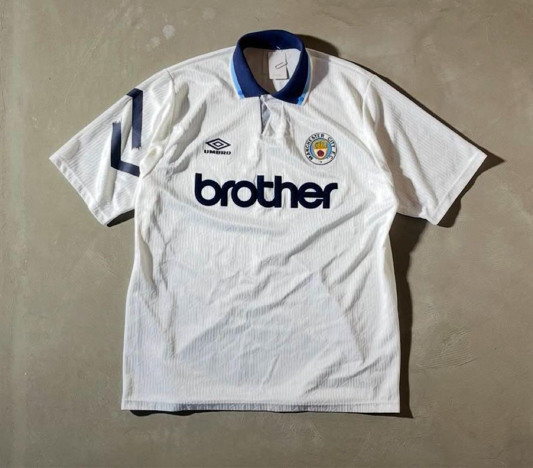 希少/美品】91/93 UMBRO マンチェスターシティ サードユニフォーム