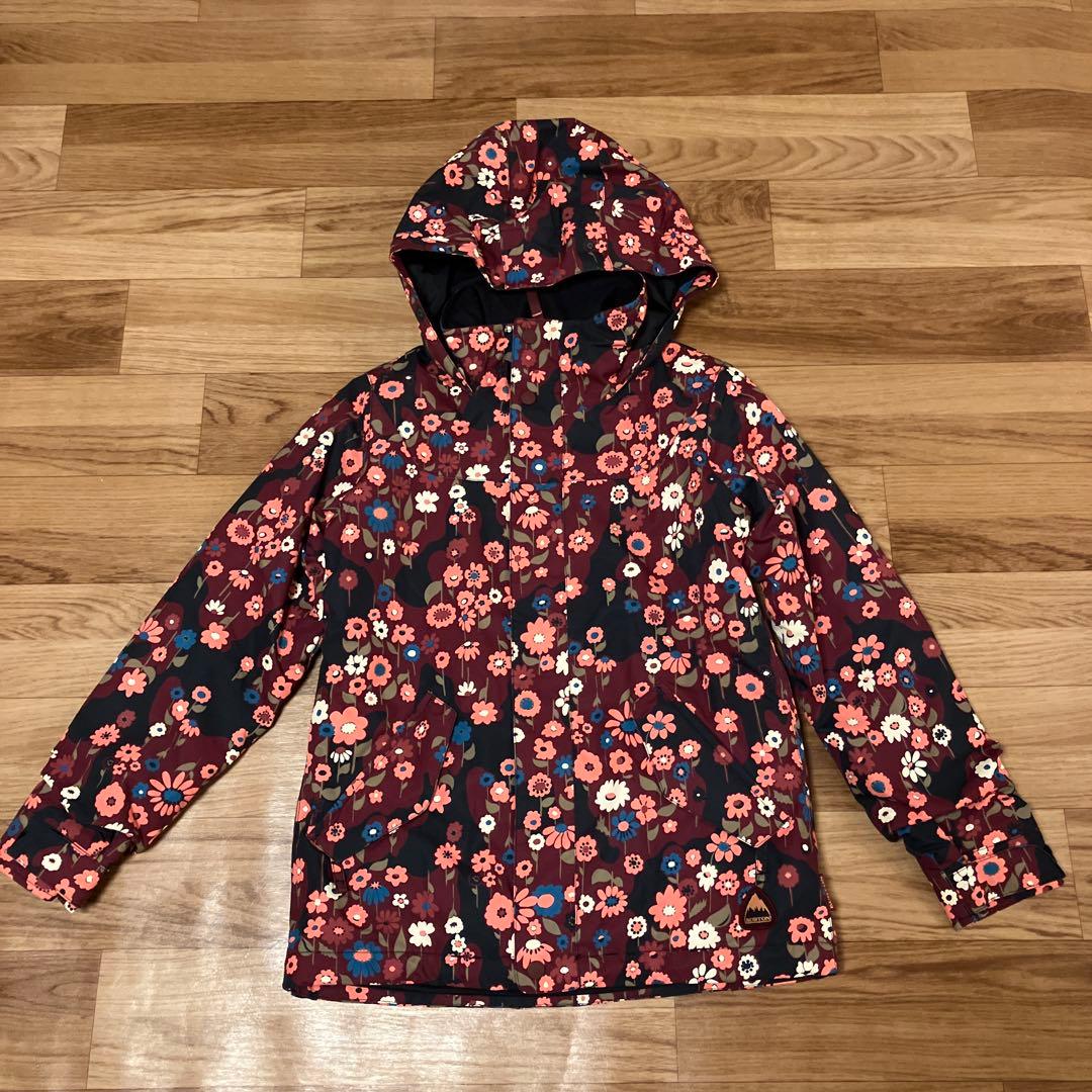 BURTON スノーボードウェア キッズ Mサイズ 140cm 上のみ BURTON バートン キッズ ウェアM 140-147cm バートン キッズ