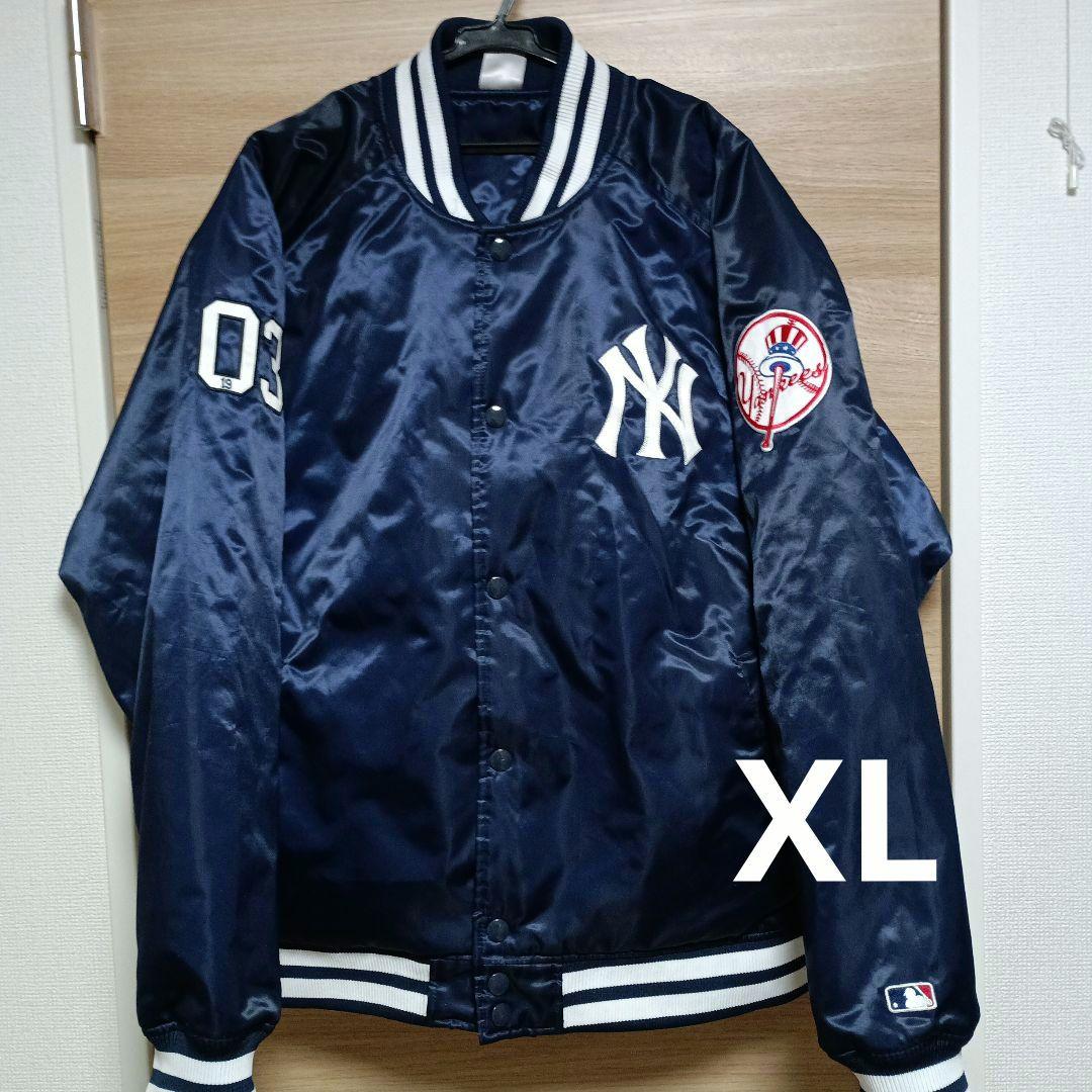XL スタジャン ネイビー ニューヨークヤンキース ファナティクス