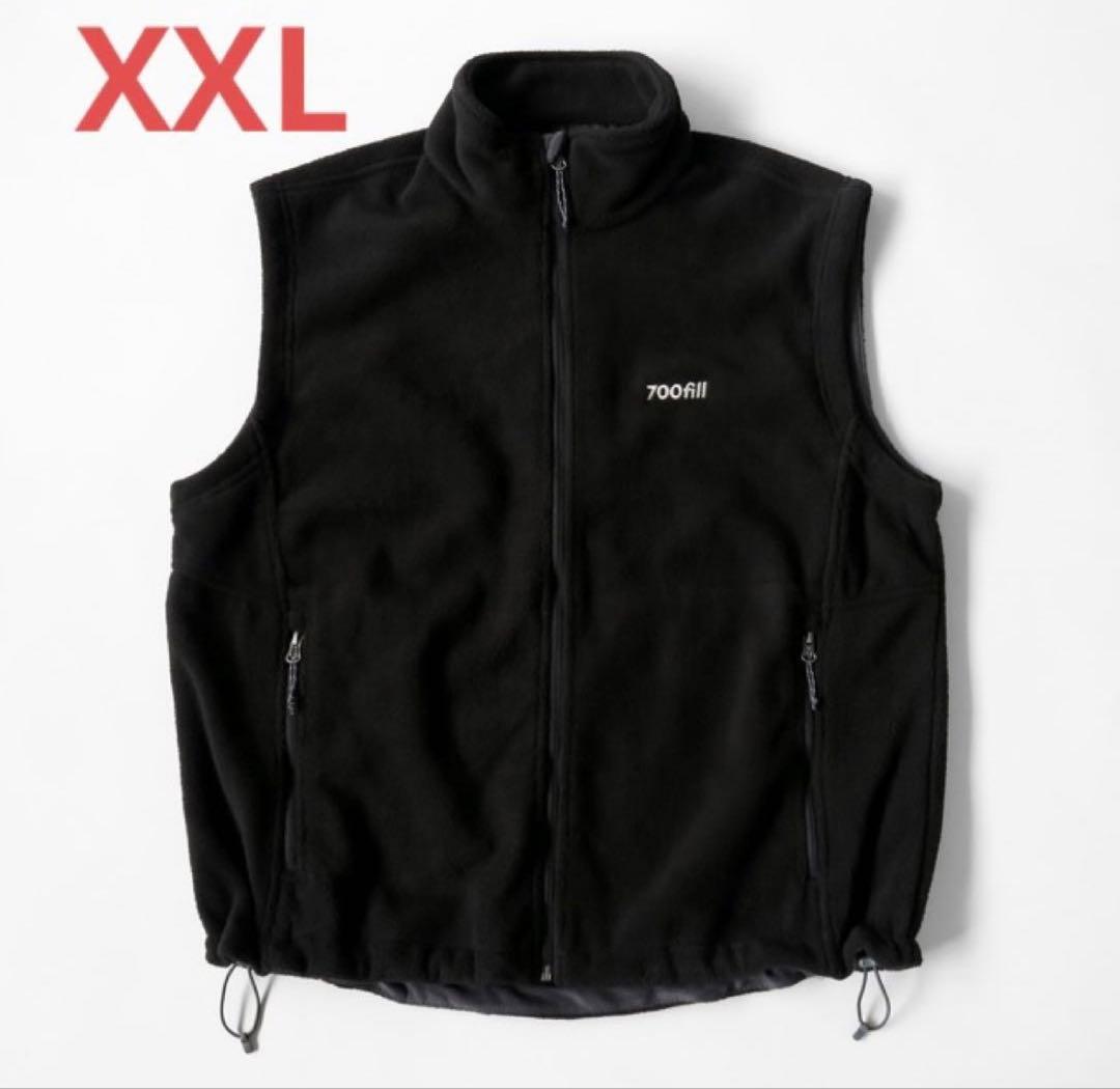 700FILL Small Payment Logo フリースベスト XXL 700fill(700フィル) SMALL PAYMENT LOGO FLEECE VEST スモール