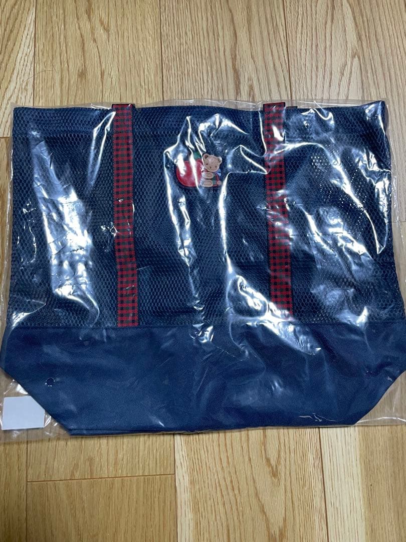 ☆新品未開封☆familiar ファミリア　ノベルティ　メッシュ　バッグ 新品未開封】ファミリア familiar ノベルティ メッシュバッグ - メルカリ