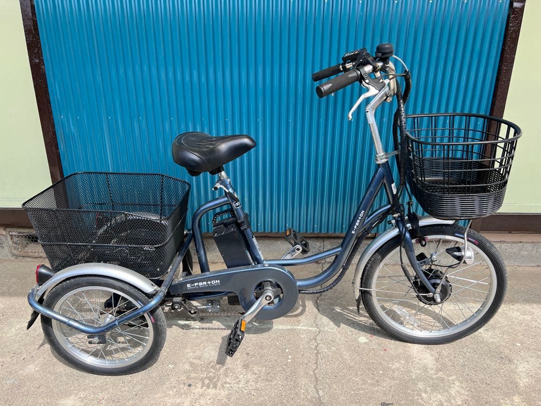 美品　e-parton(イーパートン)5.8Ah 電動アシスト三輪自転車