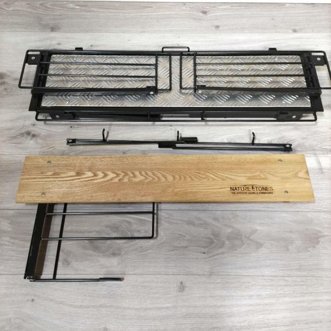 ソロキャンプ ネイチャートーンズ コックピットテーブル