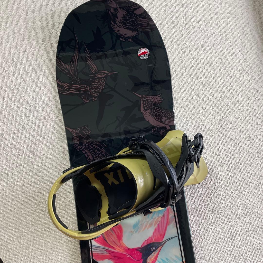 SALOMON スノーボード140センチ FLUX D/Sビンディング Sサイズ-限定