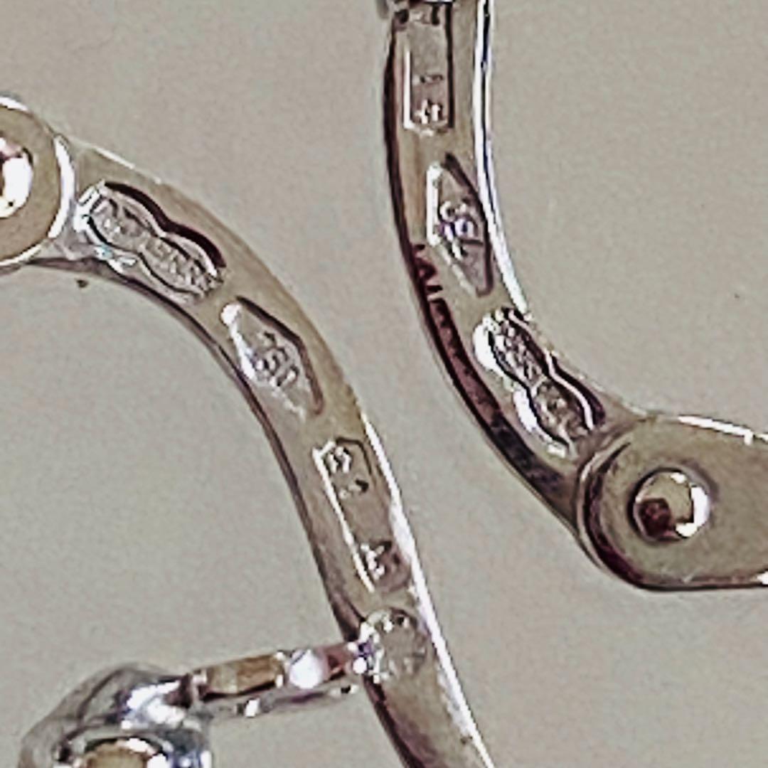 極美品 ウノアエレ UNOAERRE K18WG750 バンブーピアス 15mm - メルカリ