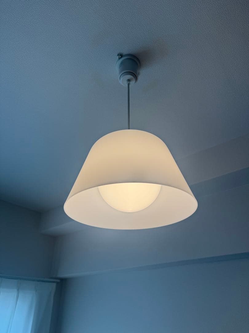 無印良品 アクリルシェードペンダントライト - メルカリ